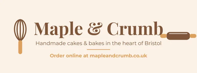Bakery Facebook cover template preview